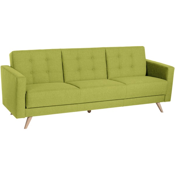 Sofa 3-Sitzer mit Bettfunktion Julian Flachgewebe